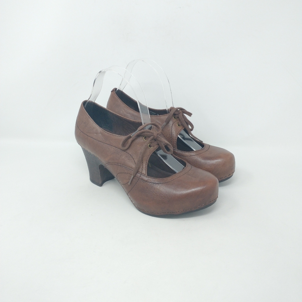 Dansko Mary Jane Leather Oxford Comfort Heels EU37
